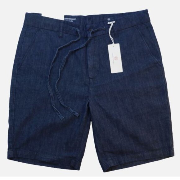 AG Adriano Goldschmied Size 32 Men's Wells Denim Drawstring Shorts Relaxed New - Picture 1 of 12